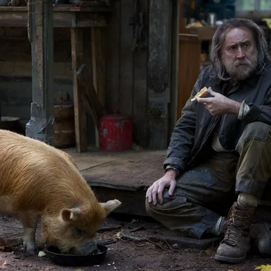 Nicolas Cage parte em busca de porca no drama Pig<!-- NICAID(14843443) -->