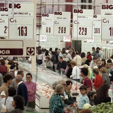 Inauguração do BIG Shop em 16/11/1990#Fotógrafo: Ronaldo Bernardi#Envelope: 96942<!-- NICAID(15634445) -->