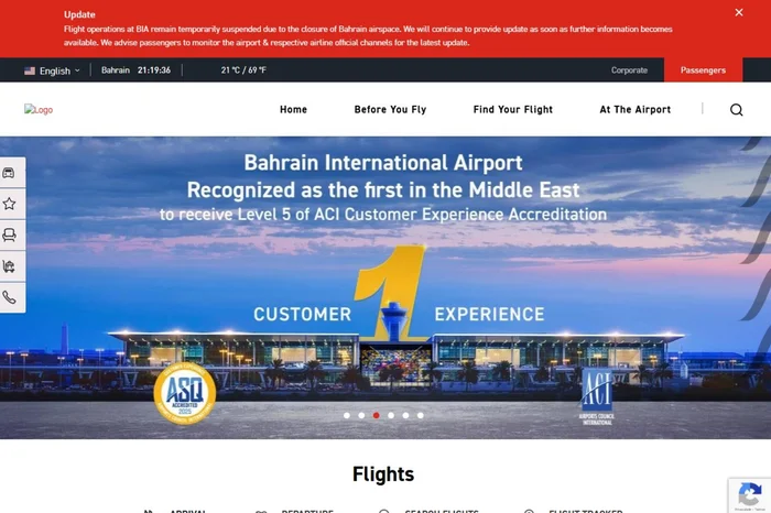 Bahrain Airport / Reprodução