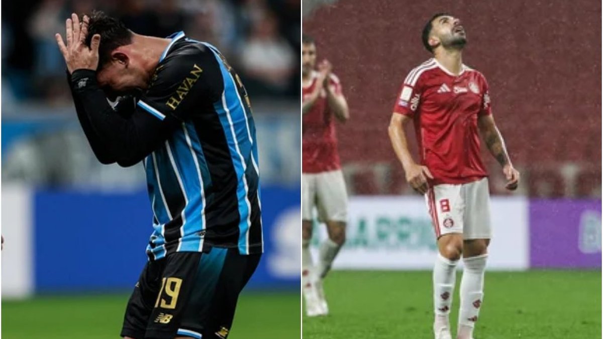 Grêmio tem 29,9% de chance de rebaixamento, aponta UFMG