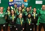 Clube caxiense conquista oito medalhas no Circuito Nacional de Badminton 