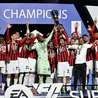 Milan, futebol, Supercopa da Itália