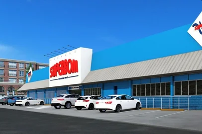 SuperBom Supermercado, onde era o antigo Nacional de Osório<!-- NICAID(16120477) -->