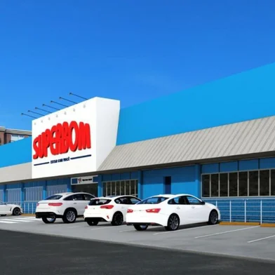 SuperBom Supermercado, onde era o antigo Nacional de Osório<!-- NICAID(16120477) -->