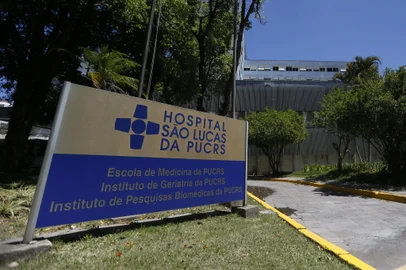 PORTO ALEGRE, RS, BRASIL - 28.10.2021 - 45 anos do Hospital São Lucas da PUCRS, que serão comemorados amanhã (29). (Foto: Lauro Alves/Agencia RBS)<!-- NICAID(14926979) -->