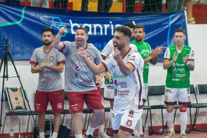 Santa Rosa futsal se classifica nos pênaltis nas semifinais da Taça Farroupilha Noroeste 2025.
