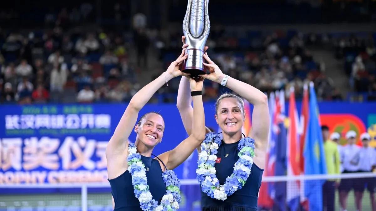 Photo: GZH Luisa Stefani and Gabriela Dabrowski Win Wuhan WTA 1000 to Claim No. 1 Spot in 2026 Race