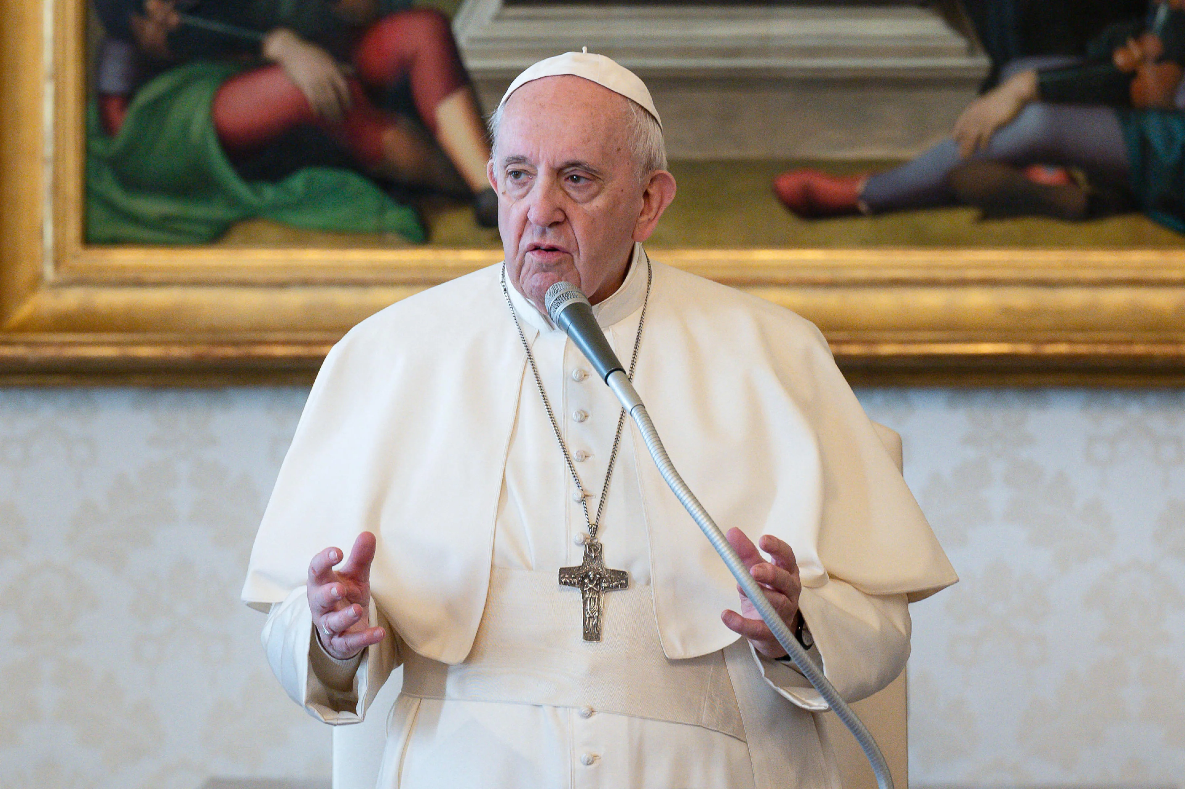 HANDOUT/VATICAN MEDIA/AFP