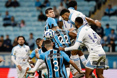 20.05.2025, Porto Alegre, RS, Brasil: Grêmio x CSA, Copa do Brasil. Kannemann. Fotos: Renan Mattos /Agencia RBS<!-- NICAID(16042122) -->