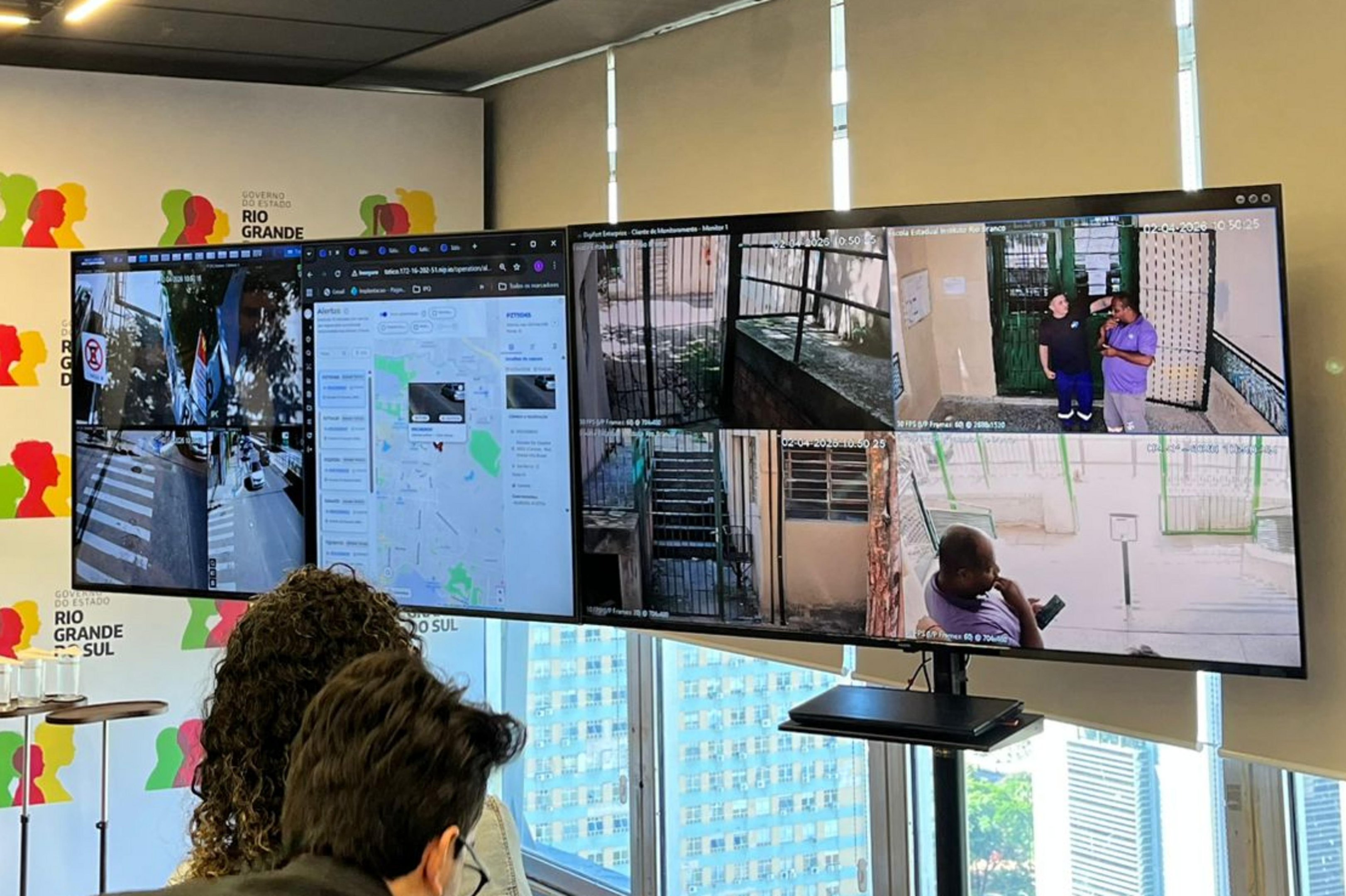 Videomonitoramento avan&ccedil;ado ser&aacute; instalado em 23 cidades ga&uacute;chas at&eacute; julho; escolas receber&atilde;o c&acirc;meras