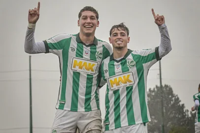 Juventude x Corinthians pelo Brasileirão Sub-20 2026. Jogo no CT Alviverde, pela última rodada.<!-- NICAID(16318129) -->