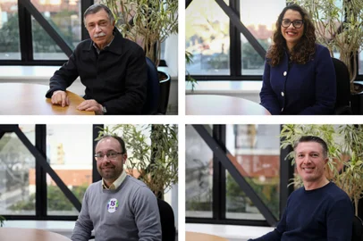 Os quatro candidatos à prefeitura de Caxias do Sul. <!-- NICAID(15865351) -->