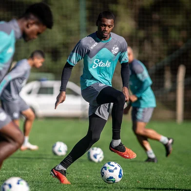 Treinamento do Juventude no CT Alviverde. Na foto: zagueiro Abner.<!-- NICAID(16044420) -->