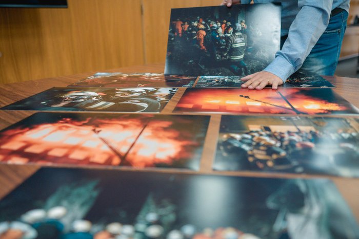 As fotos da exposição fazem parte de um conjunto de centenas de imagens