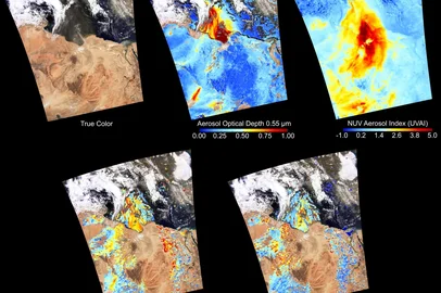 NASA analisa imagens dos oceanos - Foto: UMBC/NASA/Divulgação<!-- NICAID(15733349) -->