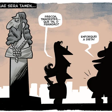 Charge 21/04/2025. Foto: Gilmar Fraga / Agencia RBS<!-- NICAID(16020634) -->
