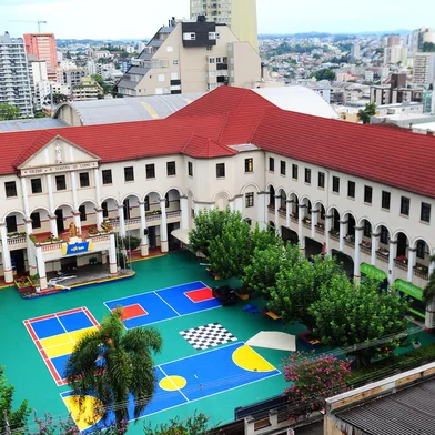 CAXIAS DO SUL, RS, BRASIL, 12/02/2024. Rede de ensino se prepara para a volta às aulas. Na foto, Colégio La Salle Carmo. (Porthus Junior/Agência RBS)<!-- NICAID(15677345) -->