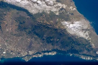 O vulcão Cumbre Vieja deu sinais de atividades sísmicas. <!-- NICAID(14892171) -->