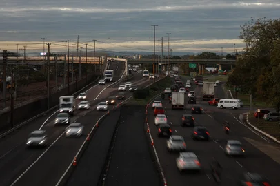 Porto Alegre, RS, Brasil, 15-05-2025: Como estão as obras da 116 . Foto: Renan Mattos / Agência RBS<!-- NICAID(16038317) -->