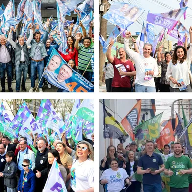 Veja a mobilização da campanha de rua dos candidatos à prefeirtura de Caxias do Sul neste final de semana dos dias 31 de agosto e 1º de setembro.<!-- NICAID(15855610) -->