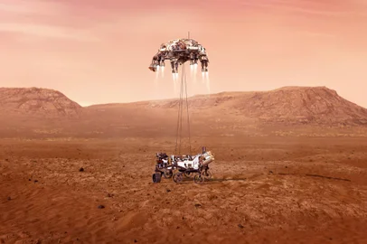 Pouso da sonda norte-americana que colocará o veículo exploratório Rover Perseverance  no solo de Marte é previsto para esta quinta-feira (18)<!-- NICAID(14716830) -->