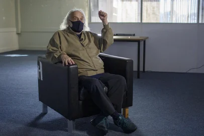 PORTO ALEGRE, RS, BRASIL, 04/06/2021- Projeto Sala de Redação 50 anos. Na imagem, Cacalo. (Foto: Jefferson Botega/Agencia RBS)Indexador: Jefferson Botega<!-- NICAID(14800753) -->