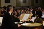 Público lota a Catedral Metropolitana de Passo Fundo para apresentação da Orquestra Sinfônica de Carazinho<!-- NICAID(15416133) -->