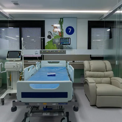 UTI pediátrica inaugurada há quatro meses em Venâncio Aires não funciona por falta de verba - Crédito: Mauricio Tonetto/ Governo RS/ Divulgação<!-- NICAID(15426006) -->