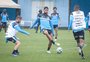 Com Pepê, Grêmio treina para enfrentar o Goiás