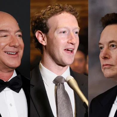 elon musk, jeff bezos, mark zuckerberg na lista dos 10 homens mais ricos do mundo <!-- NICAID(16071901) -->
