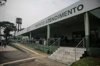CANOAS, RS, BRASIL - 2023.10.18 - Matéria especial do DG sobre a saúde pública em Canoas. Moradores têm relatos de bom tratamento, mas com falta de remédios, materiais e lentidão em algumas consultas. Na foto: Hospital Nossa Senhora das Graças (Foto: André Ávila/ Agência RBS)Indexador: Andre Avila<!-- NICAID(15572700) -->
