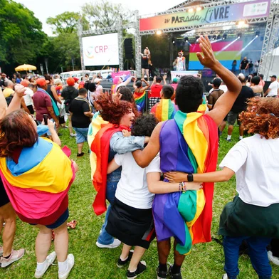 Porto Alegre, RS, Brasil, 10/12/2023 - 26ª Parada Livre de Porto Alegre ocorre no Parque da Redenção - Foto: Jonathan Heckler/Agência RBSIndexador: Jonathan Hgeckler<!-- NICAID(15621795) -->