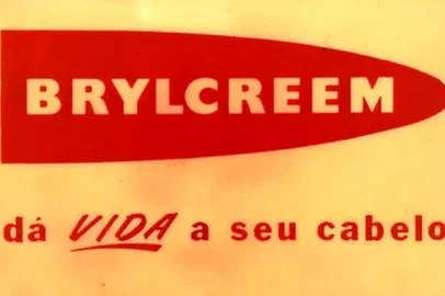 Prppaganda do fixador para cabelos masculinos  Brylcreem.<!-- NICAID(14035099) -->