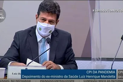 ***EM BAIXA***04/05/2021- Reproduções da Cpi da Covid, transmitida pela TV Senado. Foto: TV Senado / Reprodução<!-- NICAID(14773565) -->