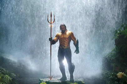 Aquaman, com Jason Momoa<!-- NICAID(13870985) -->