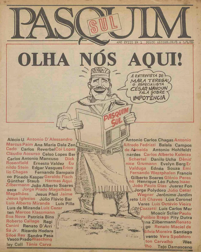 Pasquim Sul / Reprodução