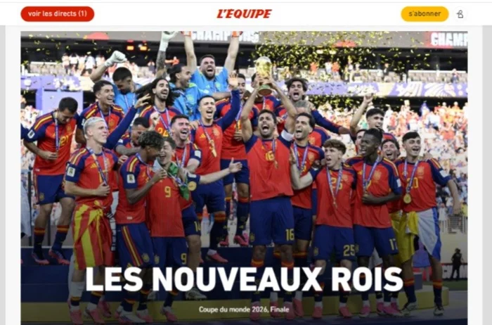 L'Equipe / Reprodução de tela