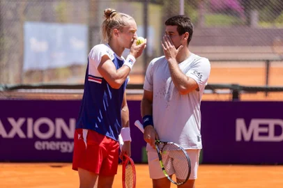 Rafael Matos, Orlando Luz, tênis