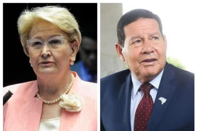 Ana Amélia Lemos e Hamilton Mourão.<!-- NICAID(15217617) -->