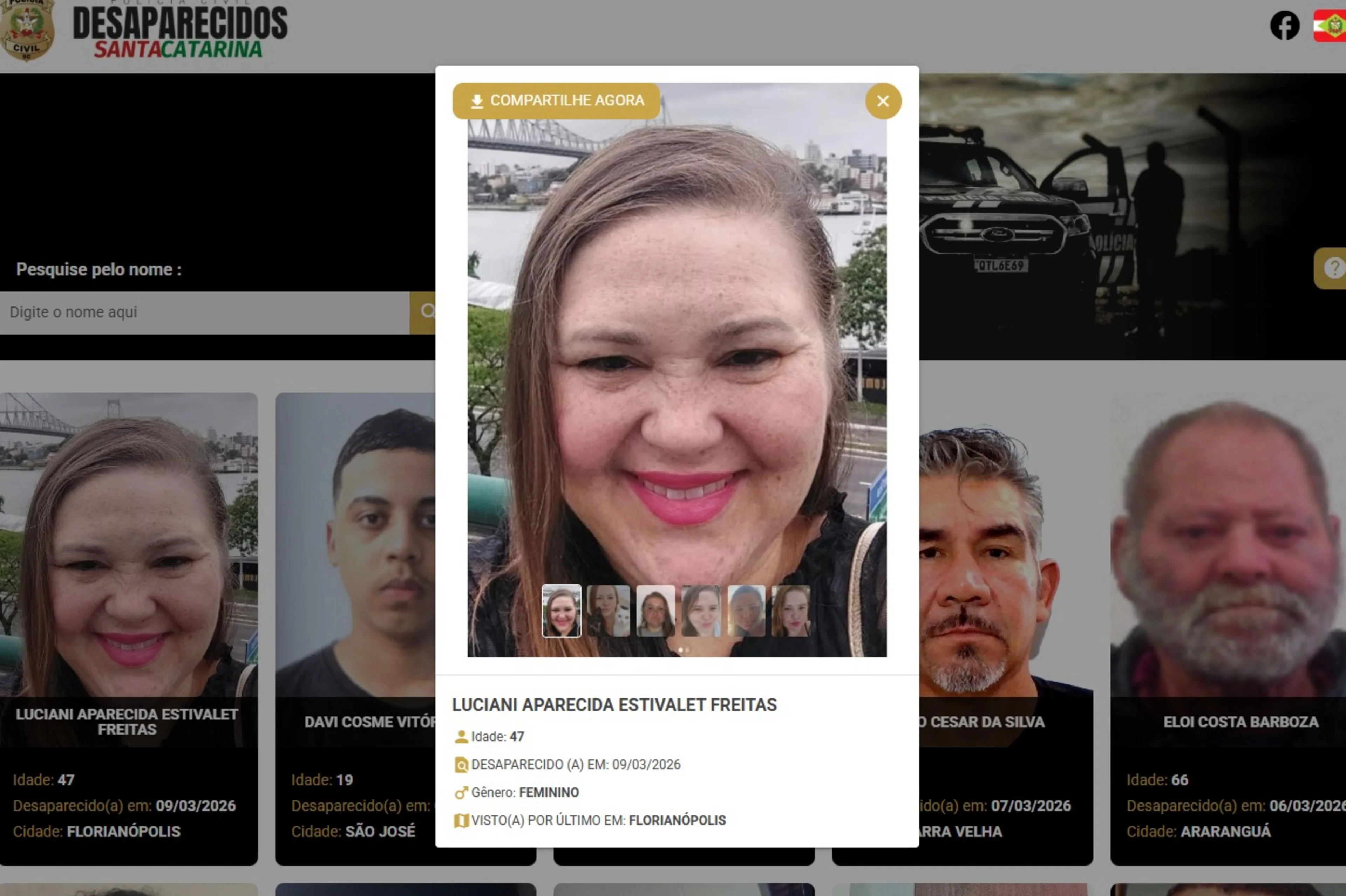 Polícia Civil de Santa Catarina/Divulgação