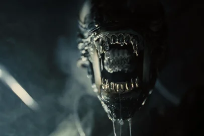 Xenomorph in 20th Century Studios' ALIEN: ROMULUS. Photo courtesy of 20th Century Studios. Â© 2024 20th Century Studios. All Rights Reserved.<!-- NICAID(15722030) -->
