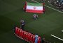 Torcida e jogadores do Irã não cantam hino em protesto contra o governo do país