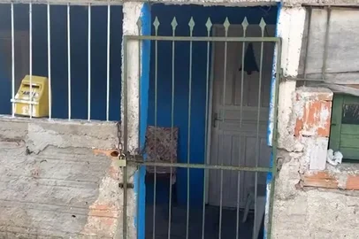 Local onde idosa foi encontrada morta em Sapucaia do Sul.