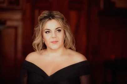 A soprano Gabriella Di Laccio<!-- NICAID(12523547) -->