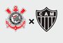 Onde assistir a Corinthians x Atlético-MG e escalações para o jogo pelo Brasileirão