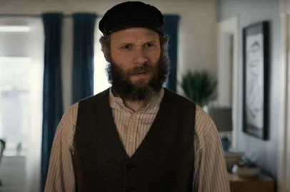 Seth Rogen em "An American Pickle"<!-- NICAID(14741042) -->