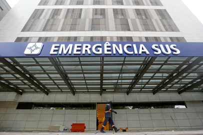 Porto Alegre, RS, Brasil, 18/10/2022 - Emergência do Hospital Nora Teixeira, em Porto Alegre. A promessa é de qualificação do atendimento do Sistema Único de Saúde (SUS) no complexo hospitalar Santa Casa e será inaugurado no dia 19. - Foto: Lauro Alves/Agência RBS<!-- NICAID(15238847) -->