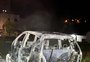 Corpo carbonizado é encontrado dentro de carro incendiado em Passo Fundo
