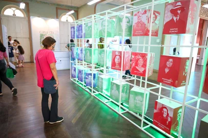 Diego Galba / ASCOM/MCTI BELÉM, PA, BRASIL, 13/11/2025 - Exposição dos 40 anos do MCTI na Casa da Ciência. Exposição dos 40 anos do MCTI na Casa da Ciência no museu Paraense Emilio Goeldi. Foto: Diego Galba/ASCOM/MCTI<!-- NICAID(16169449) -->