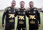 Jogadores do time de Neymar na Kings League treinam com elenco profissional do Santos